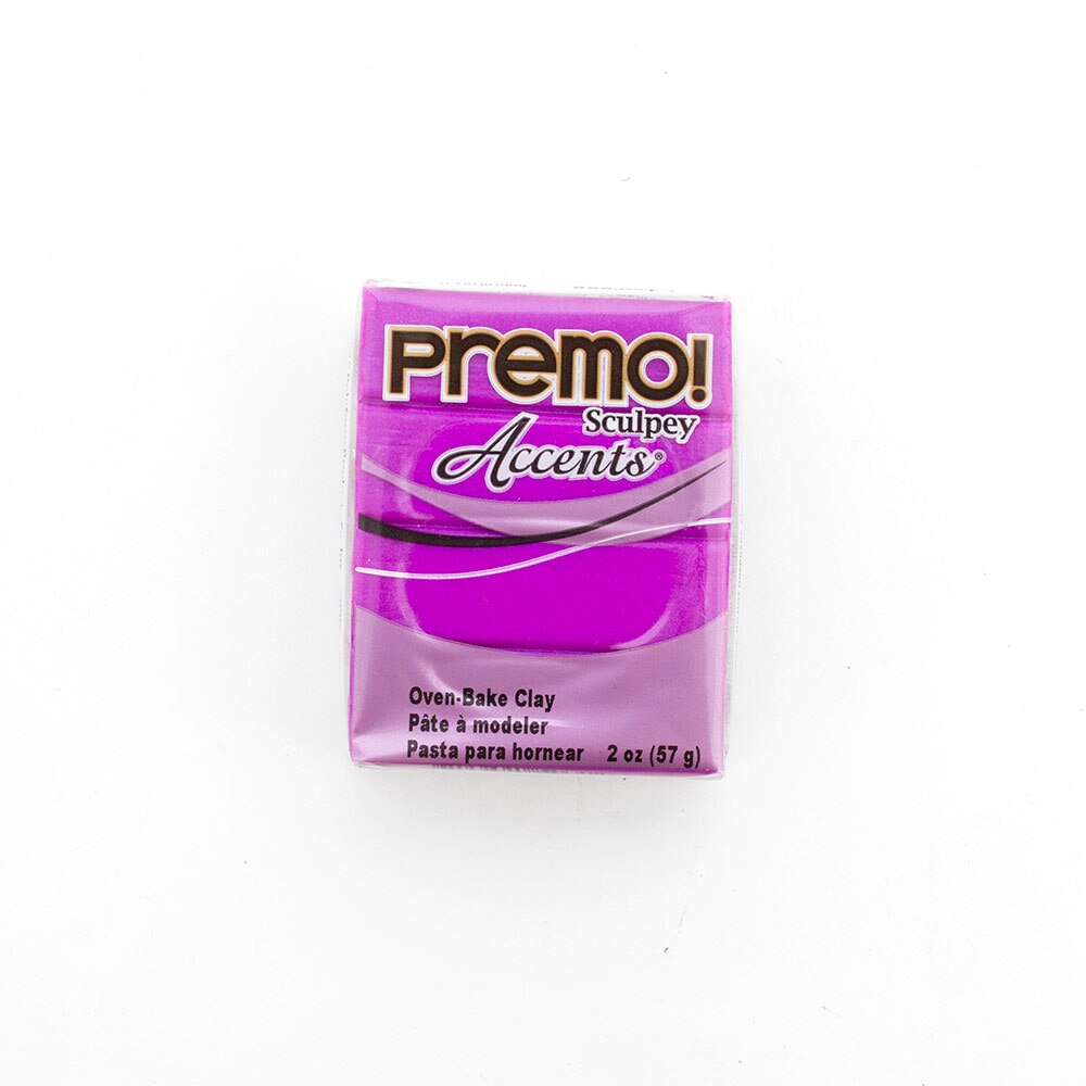 Polyform, Premo Sculpey, Oven Bake, Model Clay, 2oz, Pearl Purple